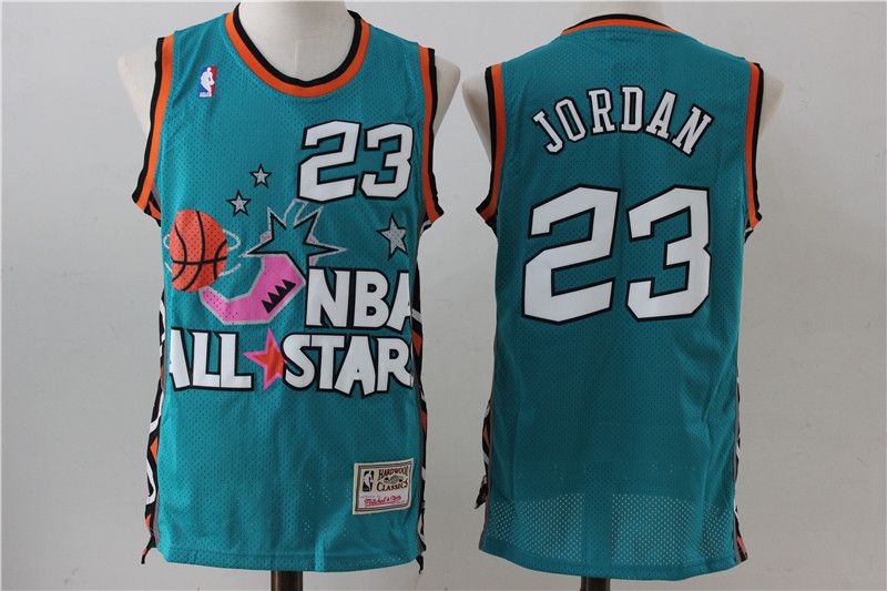 Men Chicago Bulls 23 Jordan Green All star NBA Jerseys